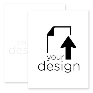 Your Design Premium Flyer 8-1/2"x11" Vertical - White