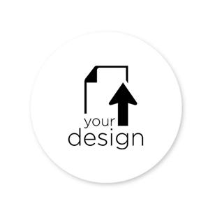 Your Design Roll Sticker 2"x2" Circle - White