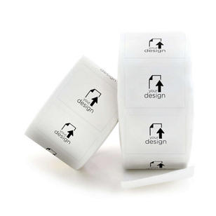 Your Design Roll Sticker 2"x3" (Round Corners) - White
