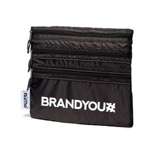 RuMe Baggie - Black/Herringbone
