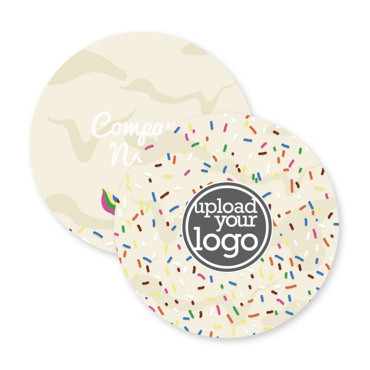 Uncatchable Color Coaster 3-5/8" Circle