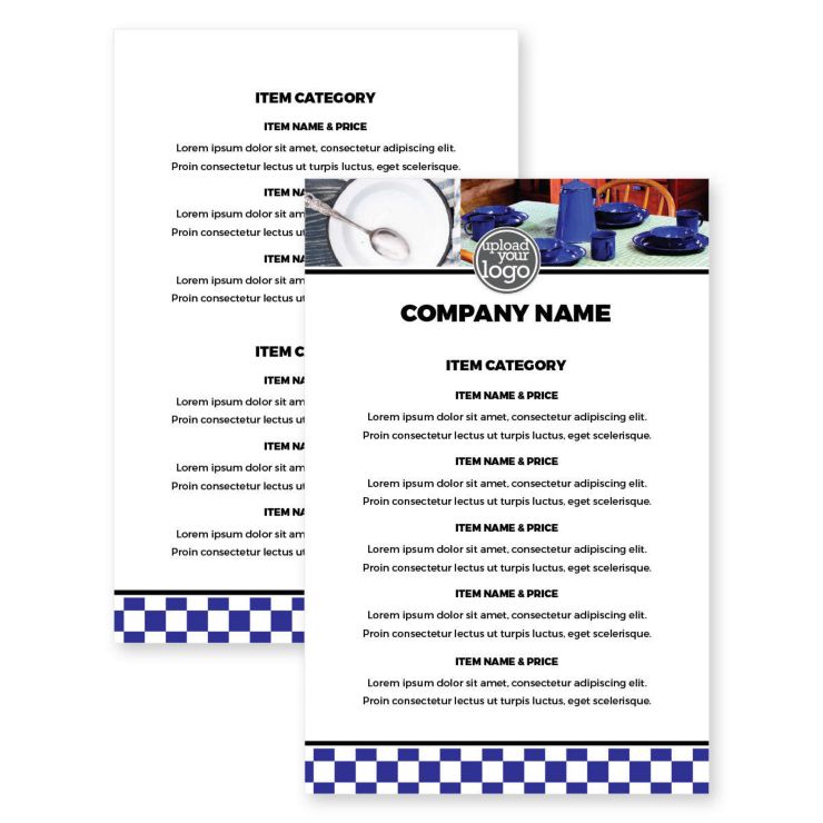 Americana Enamelware 5-1/2"x8-1/2" Rectangle Vertical - Blue