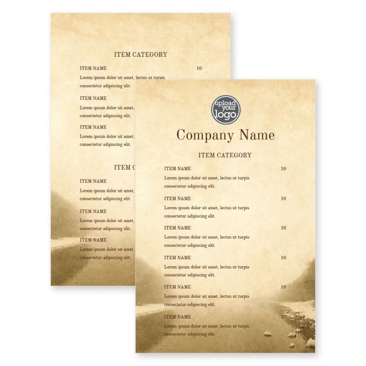 Woodland Mill 5-1/2"x8-1/2" Rectangle Vertical - Grandis Orange