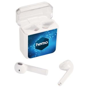 Braavos True Wireless Auto Pair Earbuds - White