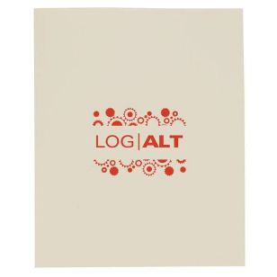 Linen Paper Folder - Ivory