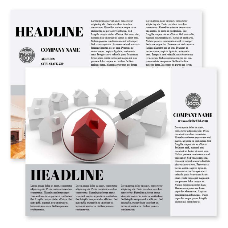 House Quest Premium Flyer 8-1/2"x11" Horizontal - Iron