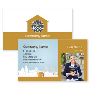 Full House Business Card 2x3-1/2 Rectangle Horizontal - Peru