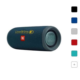 JBL Flip 5 Portable Waterproof Bluetooth Speaker - Blue