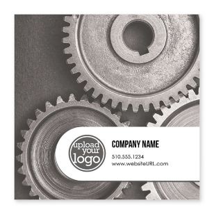 Auto Repair Sticker 4x4 Square - Charcoal