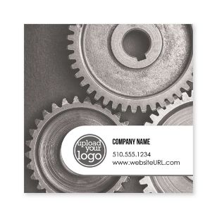 Auto Repair Sticker 3x3 Square - Charcoal