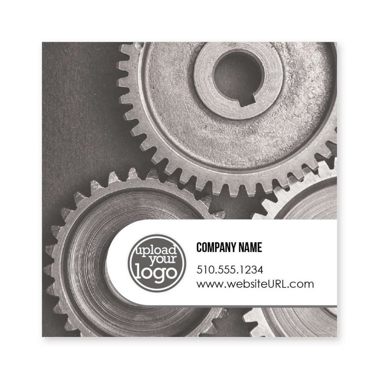 Auto Repair Sticker 3x3 Square