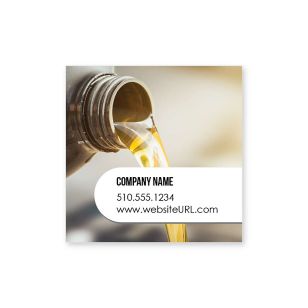 Auto Repair Sticker 2x2 Square - Grandis Orange