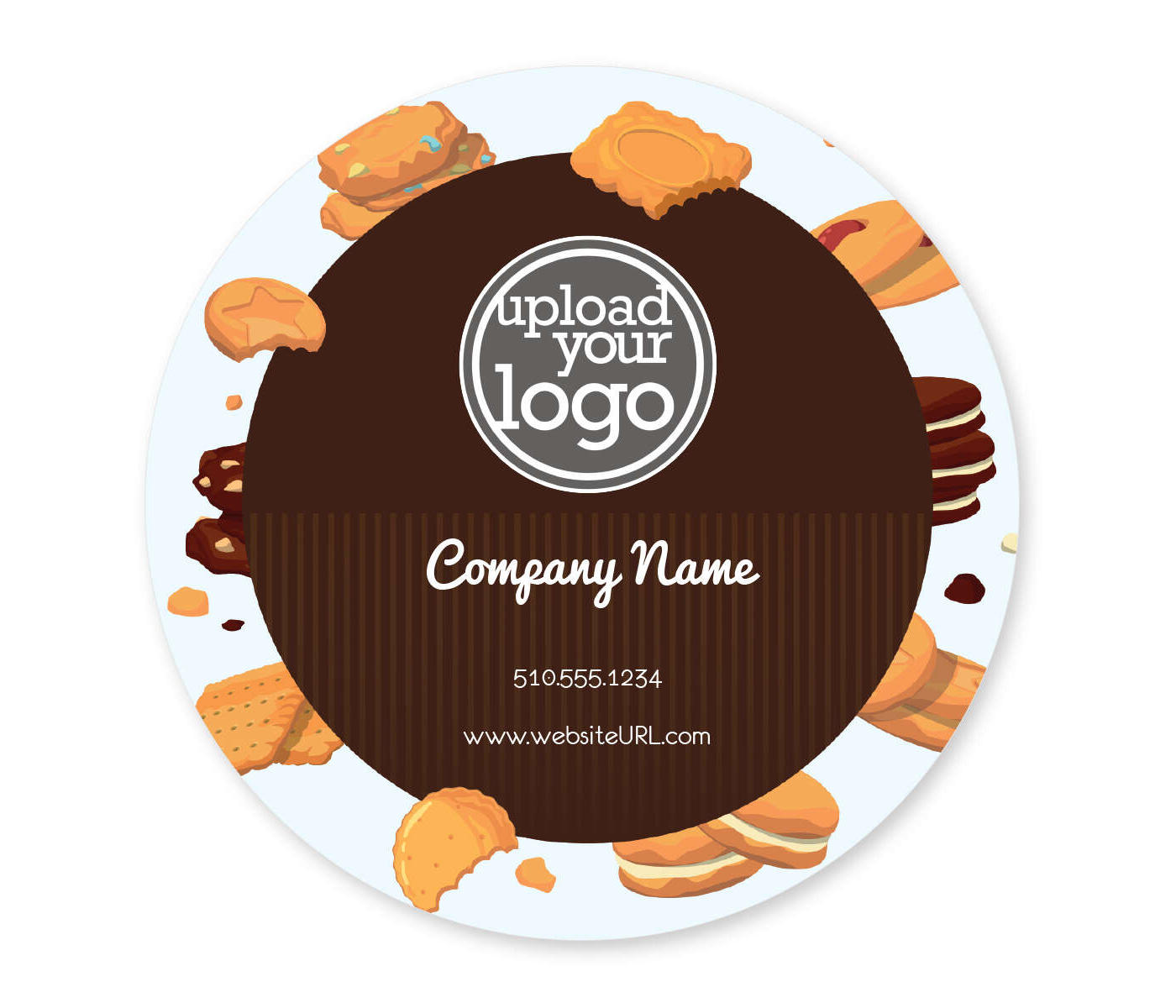 Cookies Sticker 4x4 Circle