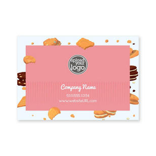 Cookies Sticker 2x3 Rectangle Horizontal - Apricot