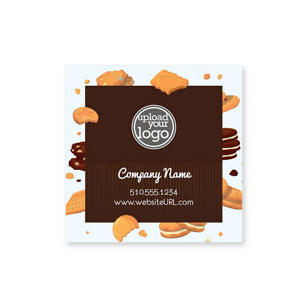Cookies Sticker 2x2 Square - Heath Red
