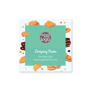 Cookies Sticker 2x2 Square - De York Green