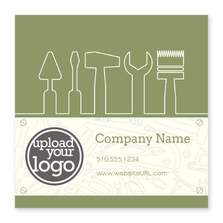Remodelling Sticker 4x4 Square