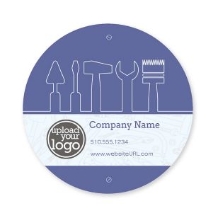 Remodelling Sticker 3x3 Circle - Violet