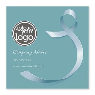 Breast Cancer Sticker 4x4 Square - Tropical Teal