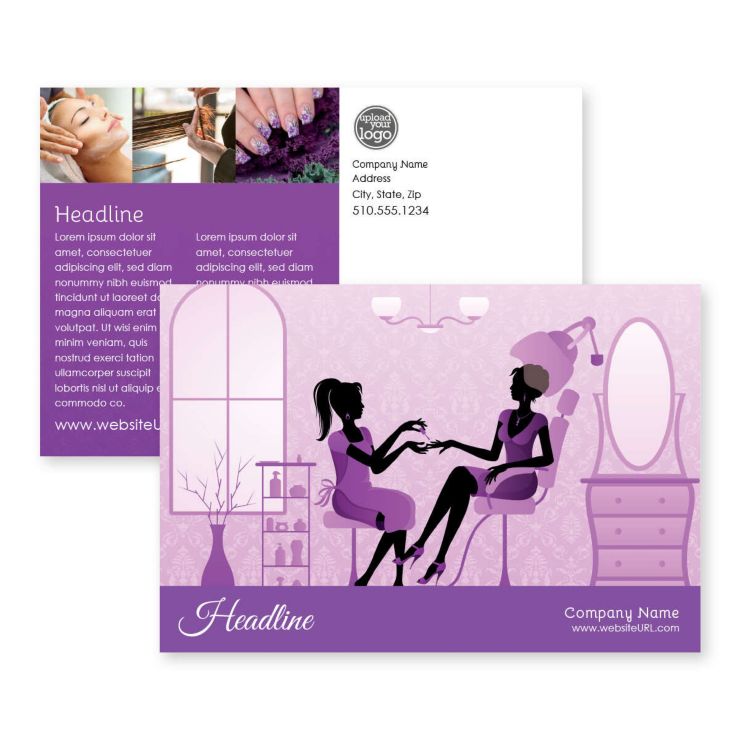 Beautician Postcard 4x6 Rectangle Horizontal