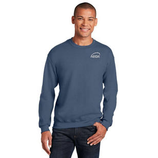 Gildan Heavy Blend Crewneck Sweatshirt - Dark/Colors - Blue, Indigo