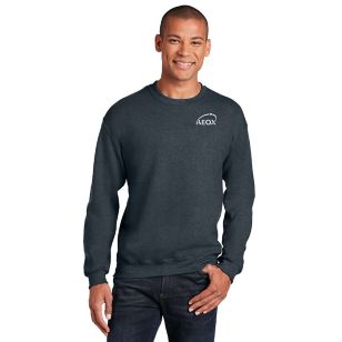 Gildan Heavy Blend Crewneck Sweatshirt - Dark/Colors - Gray, Dark Heather