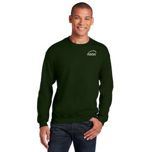 Gildan Heavy Blend Crewneck Sweatshirt - Dark/Colors - Green, Forest (similar to PMS 349)