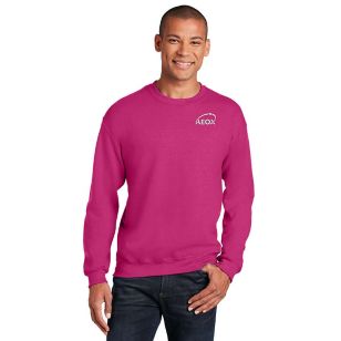 Gildan Heavy Blend Crewneck Sweatshirt - Dark/Colors - Heliconia