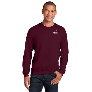 Gildan Heavy Blend Crewneck Sweatshirt - Dark/Colors - Maroon