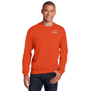 Gildan Heavy Blend Crewneck Sweatshirt - Dark/Colors - Orange