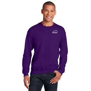 Gildan Heavy Blend Crewneck Sweatshirt - Dark/Colors - Purple