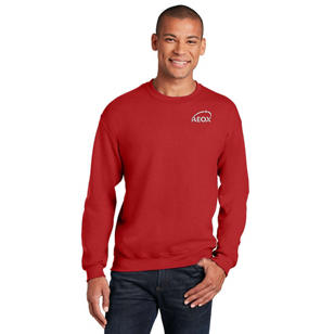 Gildan Heavy Blend Crewneck Sweatshirt - Dark/Colors - Red
