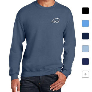 Gildan Heavy Blend Crewneck Sweatshirt - Dark/Colors - Sapphire