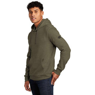 The North Face Pullover Hoodie - Green, Taupe Heather