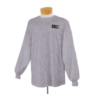 Jerzees 50/50 Long Sleeve Tee - Light/Heather - Gray, Oxford