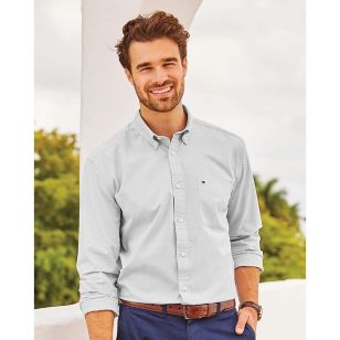 Tommy Hilfiger Capote End-on-End Chambray Shirt - 