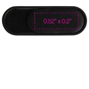 iCamCover Plastic Webcam Cover - Black