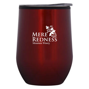 12 oz Napa Stemless Wine Cup - Red
