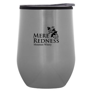 12 oz Napa Stemless Wine Cup - Silver