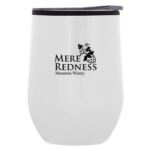 12 oz Napa Stemless Wine Cup - White