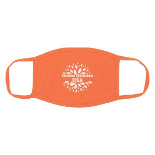 Cotton Reusable Mask - Orange