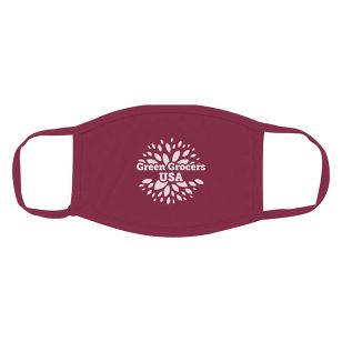 Cotton Reusable Mask - Maroon