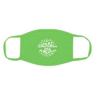 Cotton Reusable Mask - Green, Lime