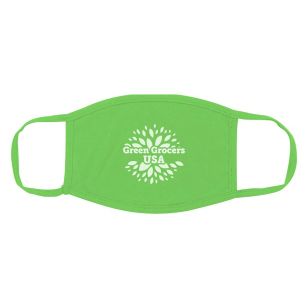 Cotton Reusable Mask - Green, Lime