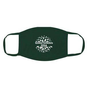 Cotton Reusable Mask - Green, Forest