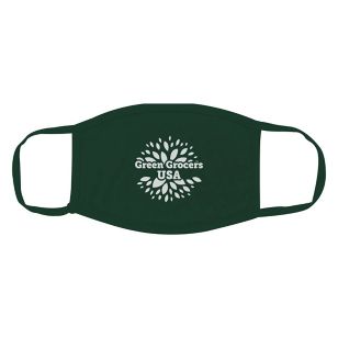 Cotton Reusable Mask - Green, Forest (similar to PMS 349)