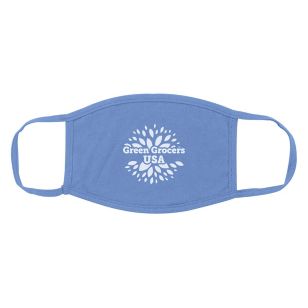 Cotton Reusable Mask - Blue, Light