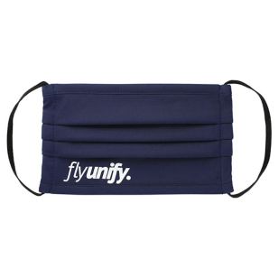 U Pleated Eco Mask - Blue