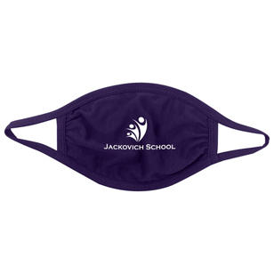 Youth 2-Ply Cotton Mask - Purple
