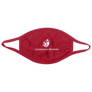 Youth 2-Ply Cotton Mask - Red